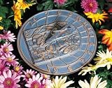 Hummingbird Sundial Verdigris