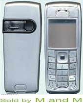for NOKIA 6230i Fascia Cover facia Silver KeyPad UK