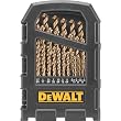 DEWALT DW1269 29-Piece Cobalt Pilot-Point Metal Drill Bit Index Set