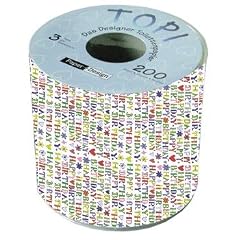 bedrucktes Toilettenpapier Happy Birthday Box H�he 10cm