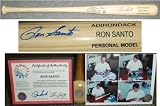 Ron Santo Signed Adirondack Name-Engraved Bat - Chicago Cubs MLB Baseball Sports Memorabilia