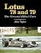 Book Lotus 78 and 79: The Ground Effect Cars