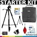 Deluxe Pro Starter Accessory Kit: Polaroid Tripod + Polaroid Camera Case + Cleaning & Accessory Kit For The Olympus Evolt PEN E-P3, PEN E-P2, E-PL1, E-PL2, PEN E-PL3, E-PL5, E-PM1, E-PM2, GX1, OM-D E-M5, E-30, E-300, E-330, E-410, E-420, E-450, E-500, E-510, E-520, E-600, E-620, E-1, E-3, E-5 Digital SLR Cameras