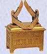 Ark of the Covenant Container Egyptian Style Sculptural Box (The Digital Angel)