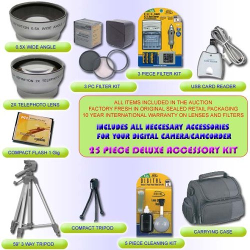 ACCESSORY KIT FOR CANON POWERSHOT S1 IS ULTIMATE S1 IS