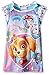 Paw Patrol Little Girls Skye and Her Star Rescue Pals Nightgown, Blue, 4T