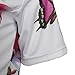 QinYing Women Breathable Cycling Jersey Red Flower Shirt Short Sleeve S
