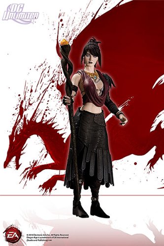 Dragon Age Series 1 MORRIGAN Action Figure Features. This Series 1 Morrigan figure stands approximately 6 1/2-inches tall.