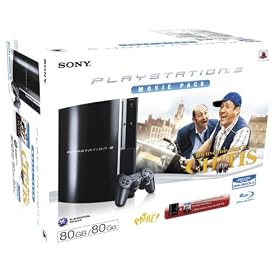Console Playstation 3 80 Go + Bienvenue chez les Chtis (Blu Ray)