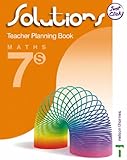 Solutions. Teacher planning book. Maths 7S