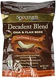 Spectrum Essential Cocoa and Coconut Chia and Flax Seed Decadent Blend, 12 oz