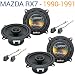 Mazda RX7 1990-1991 Factory Speaker Replacement Harmony (2) R5 w/ Metra Harness RS.11449.00