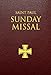 St. Paul Sunday Missal - Burgundy Leatherette