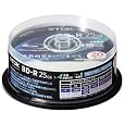 TDK �^��p�u���[���C�f�B�X�N 25GB BD-R(1��^��p) 4X �z���C�g���C�h�v�����^�u�� 20���X�s���h�� BRV25PWB20PS TDK