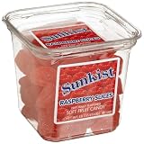 Sunkist Raspberry Slice Gels, 18-Ounce Tubs (Pack of 3)