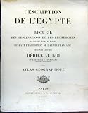 1826 Atlas Geographic Large Front Page Describe Egypt