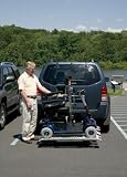 AmeriGlide Double Entry Platform Lift for Wheelchairs & Scooters