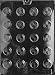 TRADITIONAL ROUND All Occasions Candy Mold Chocolate
