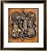 The Sacrifice of Isaac Framed Art Poster Print by Lorenzo Ghiberti, 25x27