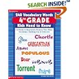 240 Vocabulary Words 4th Grade Kids Need To Know