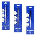Waterman Fine Ballpoint Pen Refills- Black(3 Packs)