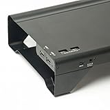 Digio2 モニタースタンド 急速充電USBポート付 ブラック RPK-ACU5819BK