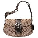 AUTHENTIC COACH SOHO SIGNATURE FLAP 10603