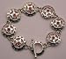 Texas Star Bracelet with Red Rhinestones