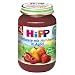 Hipp Erdbeere mit Himbeere in Apfel, 6-er Pack (6 x 190 g) - Bio