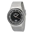 Skagen Mens 234XXLT Carbon Fiber Dial Stainless Steel Watch Watch