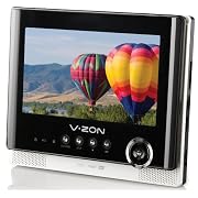 Coby TFDVD7051 7-Inch Portable Tablet Style DVD/CD/MP3 Player, Silver