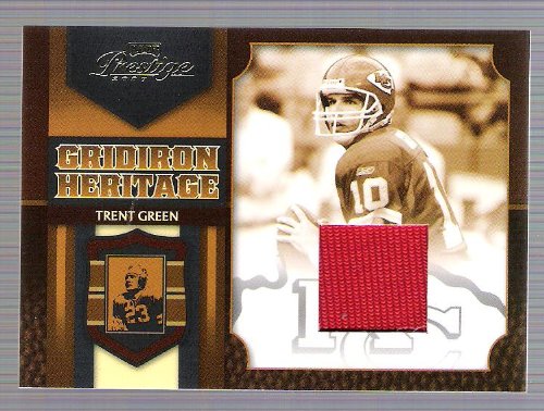 Playoff Prestige - Trent Green - Game Used Jersey Card - Kansas City Chiefs