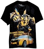 Transformers Boys 8-20 Bumble Bee Ride, Black, L (12/14)