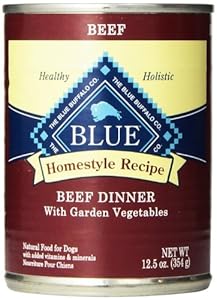 Blue Buffalo Canned Dog Food, Beef Dinner (Pack of 12 12.5-Ounce Cans) Blue Buffalo Canned Dog Food, Beef Dinner (Pack of 12 12.5-Ounce Cans)