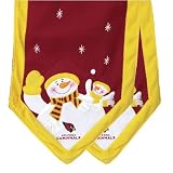 Arizona Cardinals Snowman Table Runner