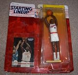 1994 - Kenner - Starting Lineup - New Edition - Dominique Wilkins #21 - Los Angeles Clippers - Vintage Action Figure - w/ Trading Card - Limited Edition - Collectible