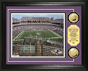 Baltimore Ravens M&T Bank Stadium Gold Coin Photo Mint