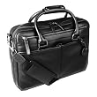 THAYER Leather - BRIEFCASE & LAPTOP BAG - Soft Shrunken Elk Grain Leather, Mens