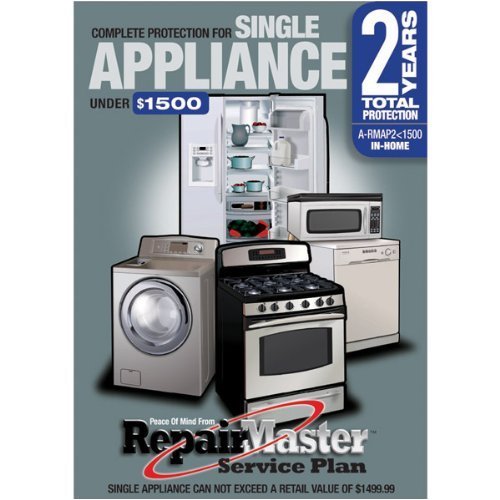 2-Year DOP for Appliances - Under $1,500