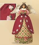 Jim Shore Angel Of Love Heart Pattern Skirt