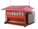 Heritage Farms Seeds n More Metal Hopper Bird Feeder