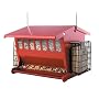Heritage Farms Seeds n More Metal Hopper Bird Feeder