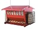 Heritage Farms Seeds n More Metal Hopper Bird Feeder