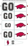 Arkansas Razorbacks Animated 3-D Auto Spin-Flags