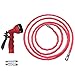 Casa Felice Expandable 50 Foot Garden Water Hose By Heavy Duty Double Layer Latex Fabric Core - Corrosion Resistant, Leak-Proof Nickel Alloy Fittings - Lightweight, Retractable, Tangle-Free Design