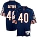 Chicago Bear Jerseys : Reebok NFL Equipment Chicago Bear #40 Gale Sayers Navy Blue Tackle Twill Throwback Football Jersey