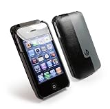 E-volve superflach Kunstleder Leder Tasche case für Apple iPhone 4 – “Executive Suite” Grau