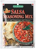 Concord Salsa Mix, Hot, 1.06-Ounce Pouches (Pack of 18 )