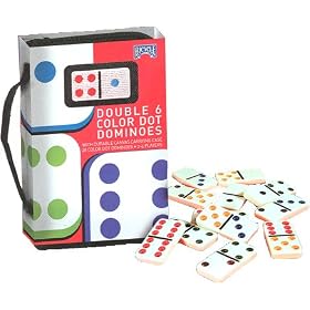 (Price set)US PLAYING CARDS Deluxe Double Six Dominoes with Case , Chess Checkers etc, Board Games,... by US PLAYING CARDS