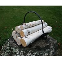 White Birch Log Set for Fireplace